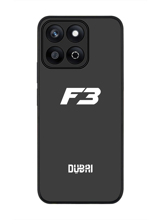 Stylizedd For Honor X7c 4G Case,Slim fit Camera Protection, Shockproof Thin Phone cover  -  Faz3 Dubai Grey - Image 1