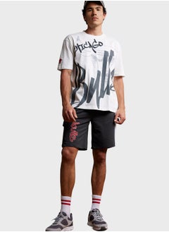 DeFacto Printed Drawstring Shorts  - Image 1