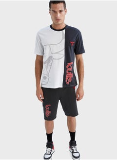 DeFacto Printed Drawstring Shorts  - Image 3