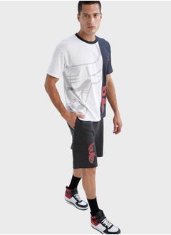 DeFacto Printed Drawstring Shorts  - Image 4