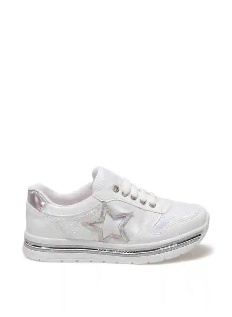 SouqBazar  YARE 1FX White Girls’ Sneakers  - Image 2