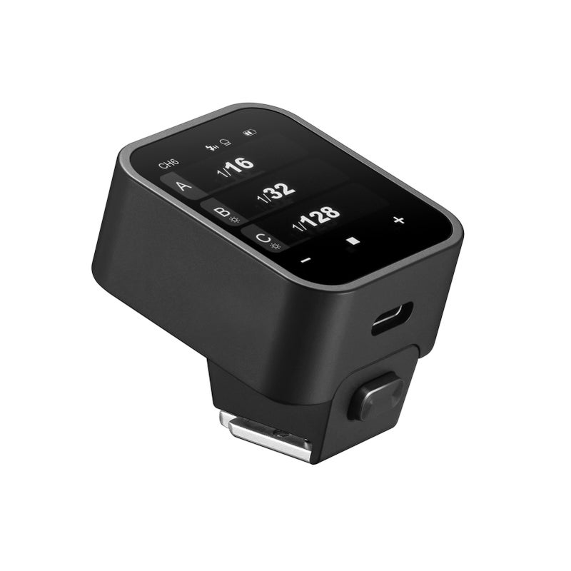 مشعل فلاش لاسلكي X3S بتردد 2.4G أمر إرسال فلاش تلقائي TTL بشاشة OLED لمس كبيرة وآراء فلاش متعددة ومع منفذ USB و32 قناة و16 مجموعة متوافق مع كاميرات سوني - Image 1