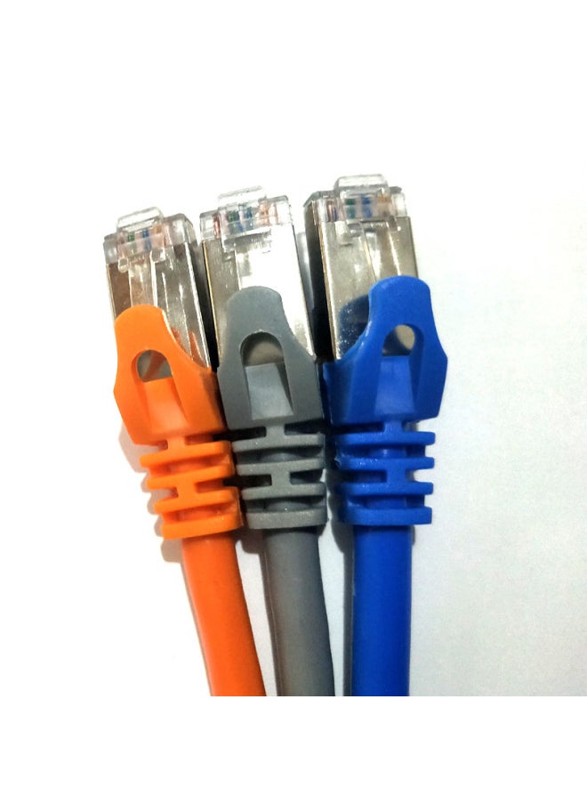 Generic Black Super Category 5 568BPOE Double-head Network Cable 0.2 0.3 0.5 0.8 1 1.5 2 2.5 3510 M-Color:six Types Of Black-Line Length:0.8 M  - Image 3