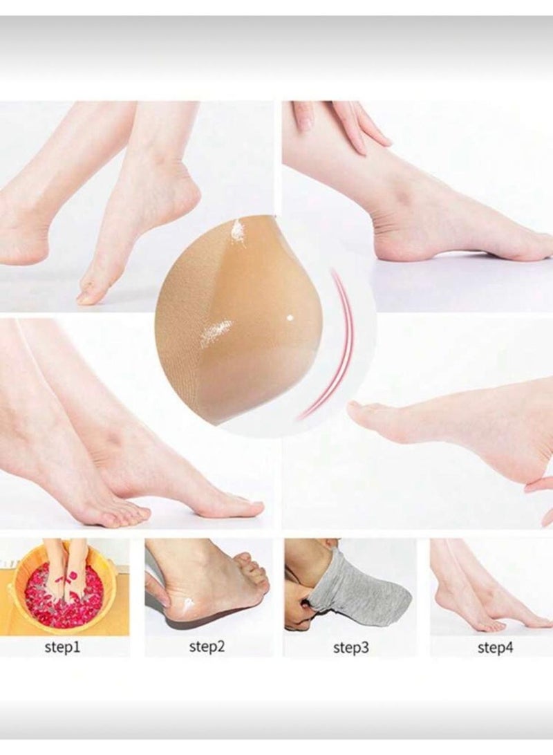 Multi Impex Silicone Gel Heel Moisturizing Socks – Anti-Cracking & Heel Pain Relief Sleeves - Image 4