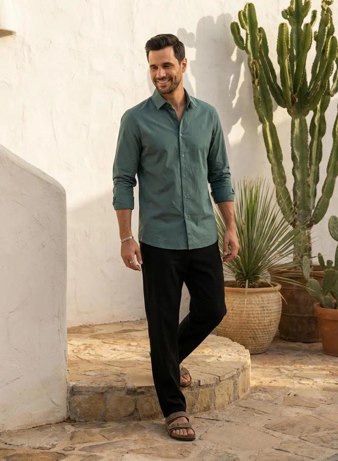 ترولوم Men Relaxed Casual Shirt