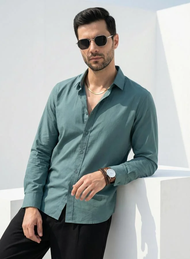 ترولوم Men Relaxed Casual Shirt