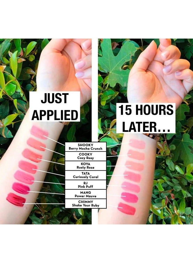 ذا كريم شوب متجر الكريمات | BT21: أحمر شفاه UNIVERSTAIN - روزي صدئ (KOYA) - Image 4