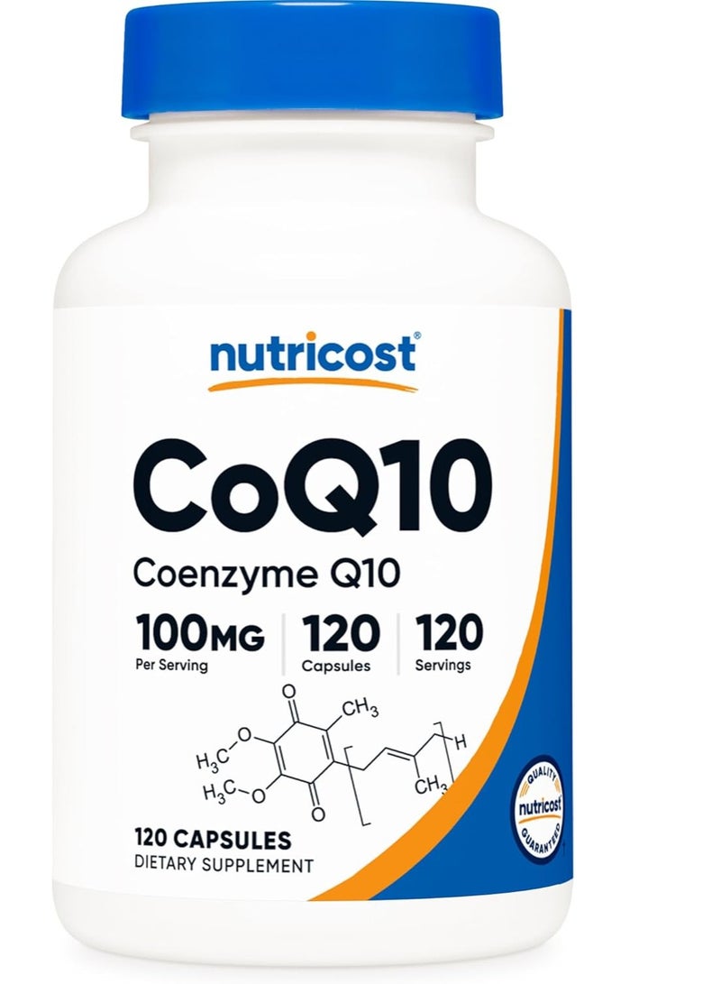CoQ10 100 ملغ، 120 كبسولة نباتية، 120 حصة - Image 1