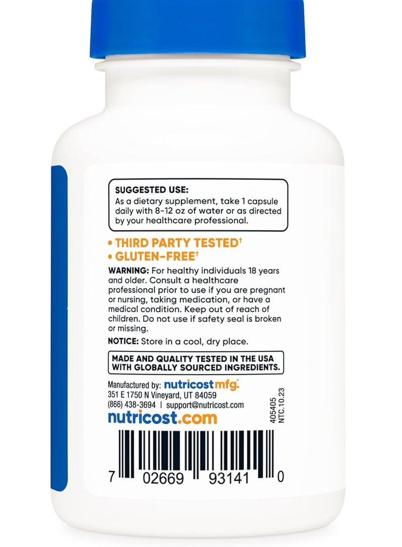 CoQ10 100 ملغ، 120 كبسولة نباتية، 120 حصة - Image 3