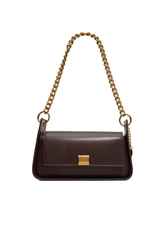 Marisela Ladies Brown Shoulder Bag