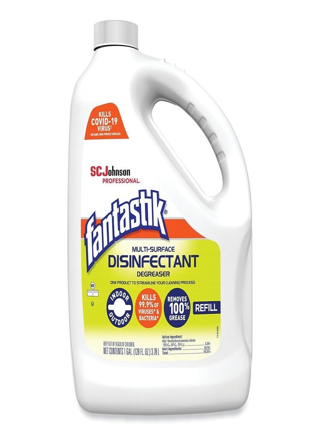Fantastik Lemon Power Antibacterial Cleaner, 128 Fl Ounce - Image 1