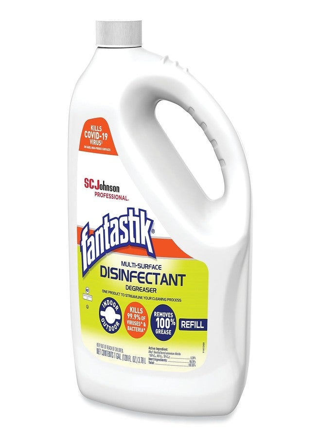 Fantastik Lemon Power Antibacterial Cleaner, 128 Fl Ounce - Image 3