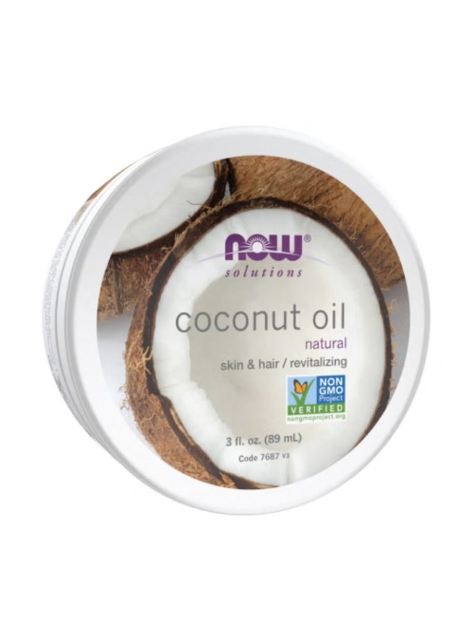 now Natural Coconut Oil 89ml - Image 1