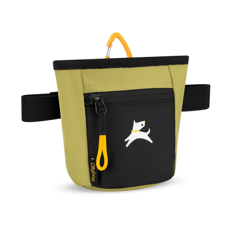 OllyDog Goodie Treat Bag, Dog Treat Pouch, Waist Belt Clip for Hands-Free Training, Magnetic Closure, Dog Training and Behavior Aids, Three Ways to Wear (Alchemy) - Image 3