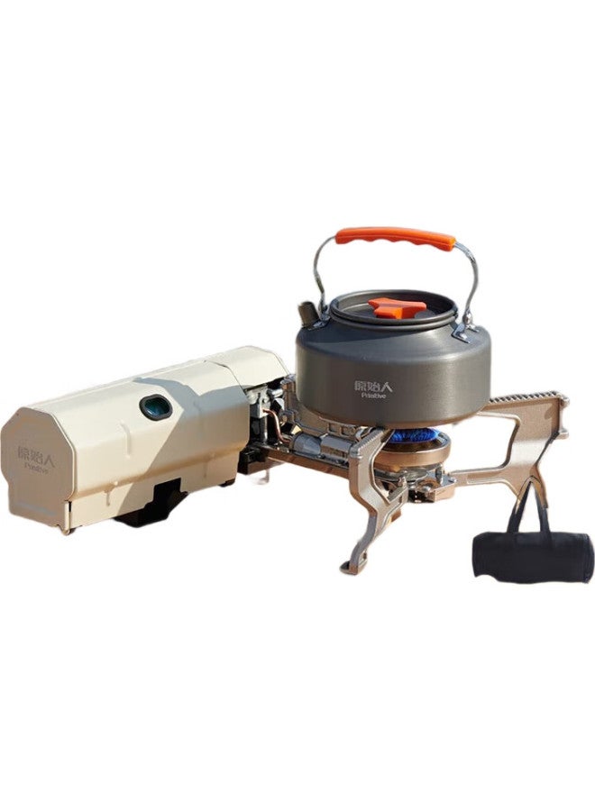 Primitive Man Yuanshiren Portable Folding Cassette Stove, Outdoor Camping Cooking Equipment, Gas Stove For Hot Pot And Tea Brewing - Image 2