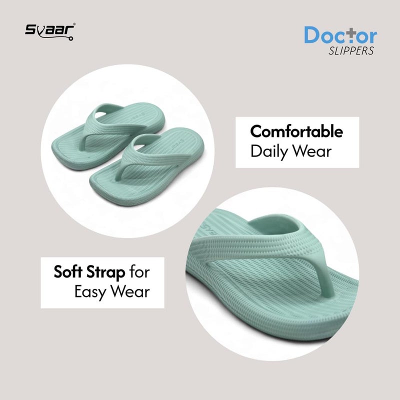 SVAAR صنادل سفاار النسائية الطبية المضادة للانزلاق خفيفة الوزن والمريحة - Image 2