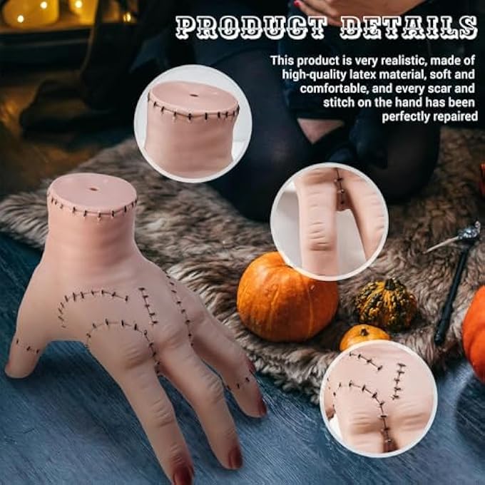 HALLOWEEN THING HAND FIGURINE ORNAMENT HALLOWEEN HAND DESKTOP SCULPTURE DECORATION ACCESSORIES PROPS SCARY COSPLAY HAND FOR HOME DECOR - Image 4
