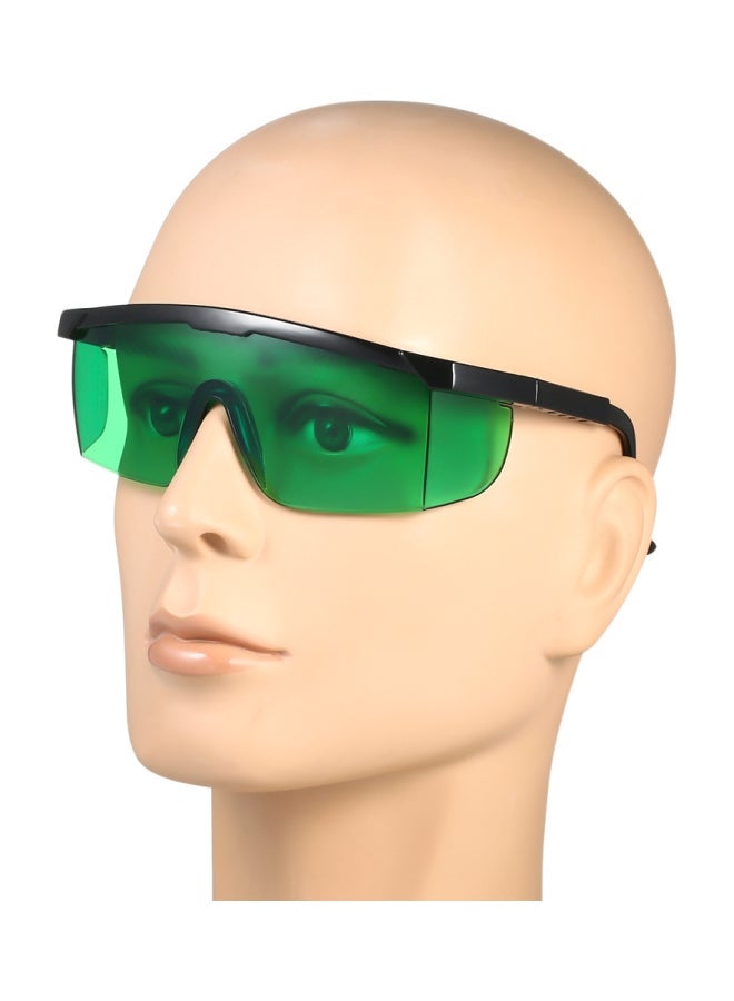 Laser Protective Eye Glasses Green/Black - Image 4