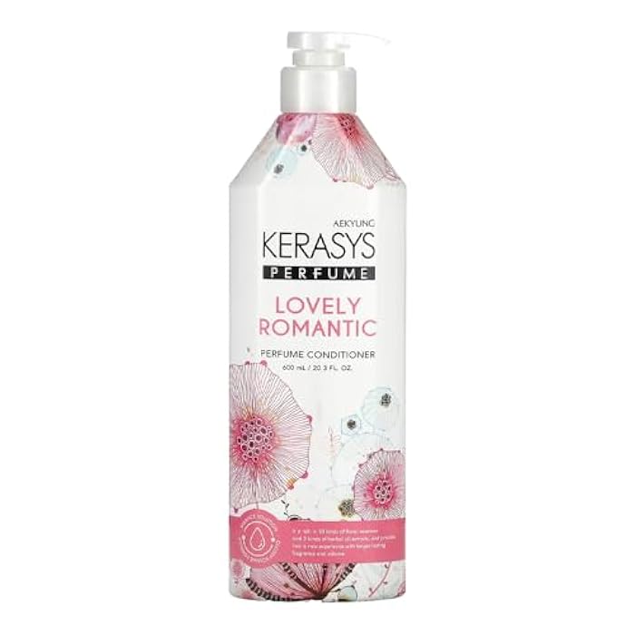 KERASYS Lovely & Romantic Perfumed Conditioner, 600 ml - Image 1