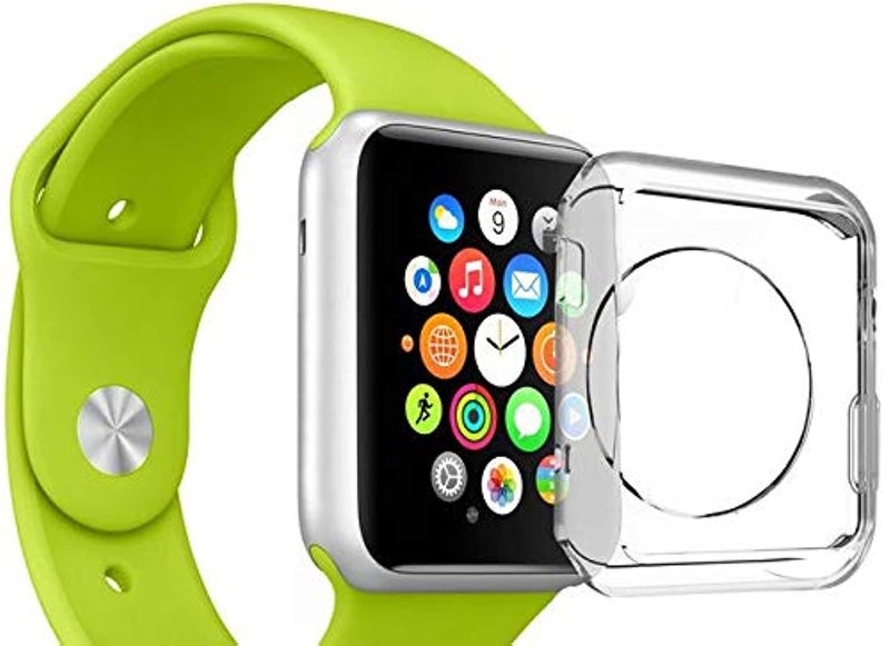 eWINNER Apple Watch 42mm Transparent HD Silicone Gel Case, Men’s - Image 3