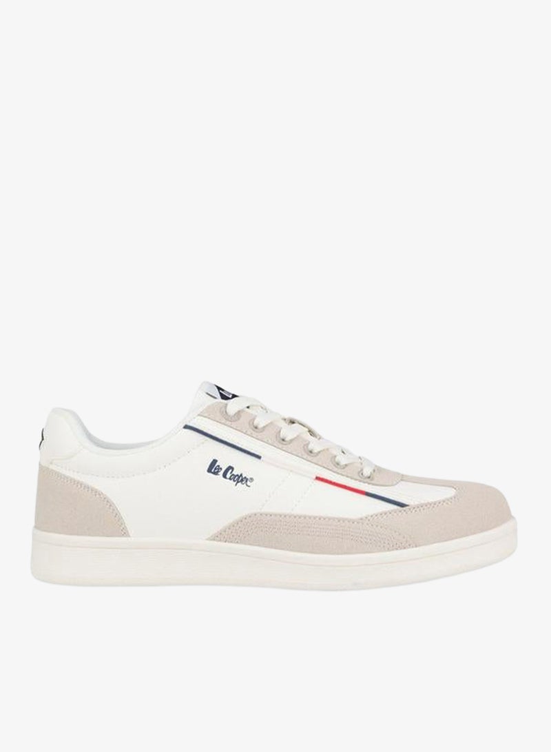 Lee Cooper Logo Print Lace-Up School Sneakers - Image 3