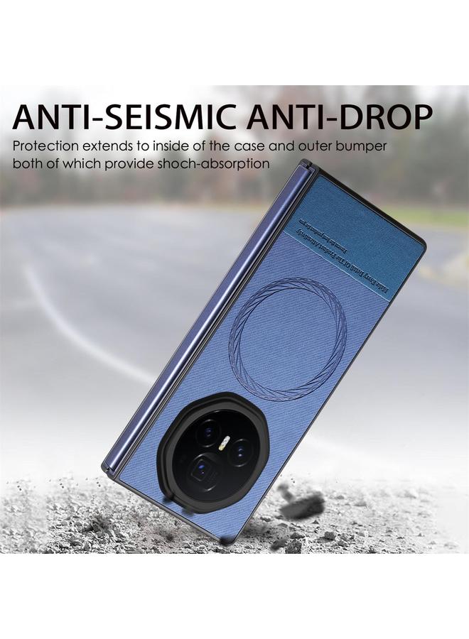 جرين تايجر جراب لهاتف Honor Magic V3 مصنوع من الجلد الصناعي وغطاء خلفي مغناطيسي للهاتف - Image 4