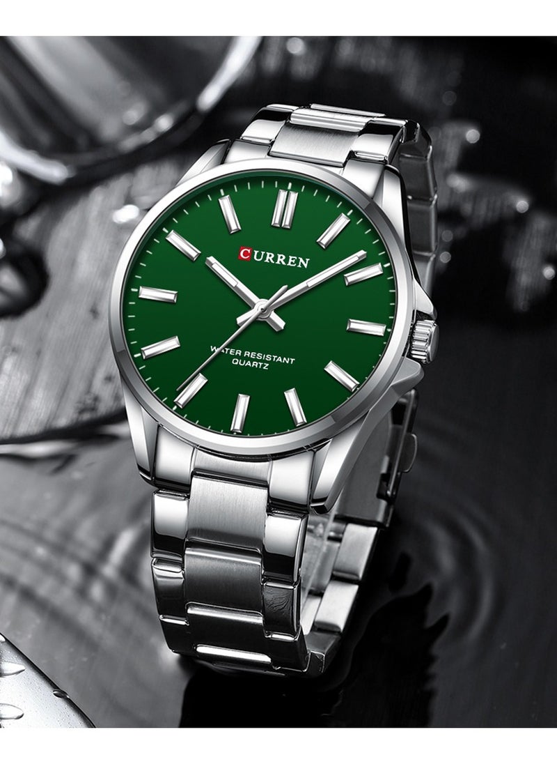 CURREN CURREN-9090 Original Brand Stainless Steel Band Wrist Watch For men With Free Box  - Image 4