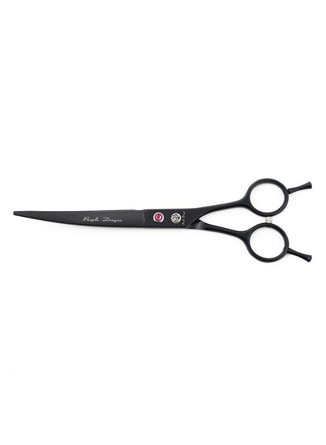Purple Dragon 7.0 inch Rhinestone Decoration 3PCS Pet Grooming Scissors Dog Hair Cutting & Thinning Shears Set - Image 4