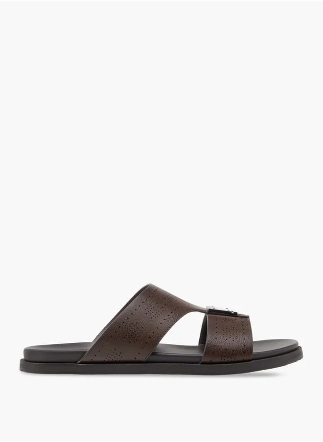 Le Confort Men's Textured Arabic Sandals