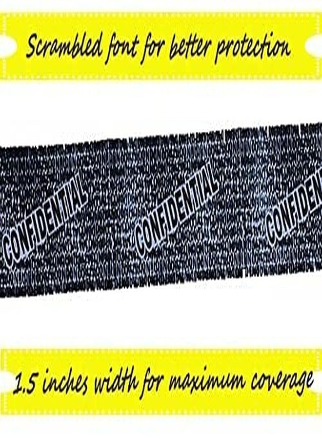 bosig® Identity Protection Roller Stamp Roller Identity Theft Prevention Security Stamp with Cutting Tool Designed for Anti-Theft, Protect Your Confidential Address, Bank Statement, Personal Privacy - Image 5