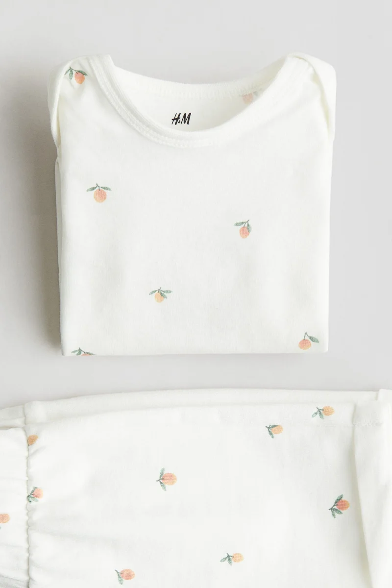 H&M 2-piece cotton set