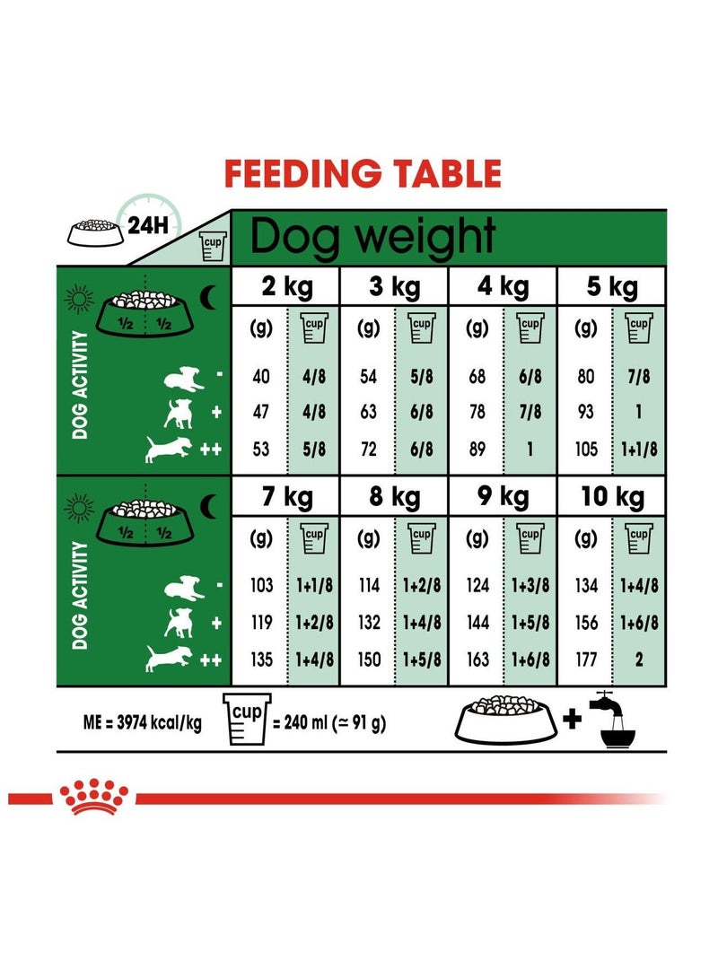 ROYAL CANIN طعام جاف للكلاب البالغة بحجم صحي 8+ 2 كجم - Image 5