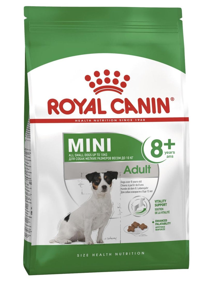 ROYAL CANIN طعام جاف للكلاب البالغة بحجم صحي 8+ 2 كجم - Image 1
