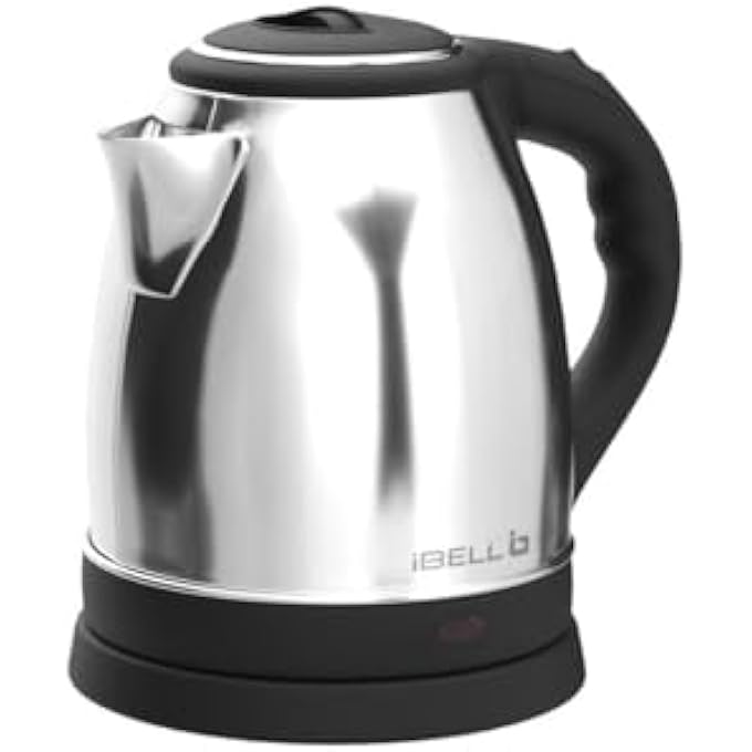 iBELL Iblsek180M Stainless Steel Electric Kettle 18 Liter 1500 Watts Auto CutOff Feature Silver - Image 5
