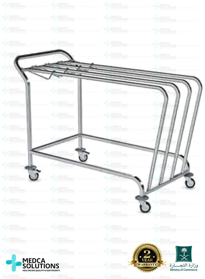 Medca Solutions Towel Holder Cart - Image 2