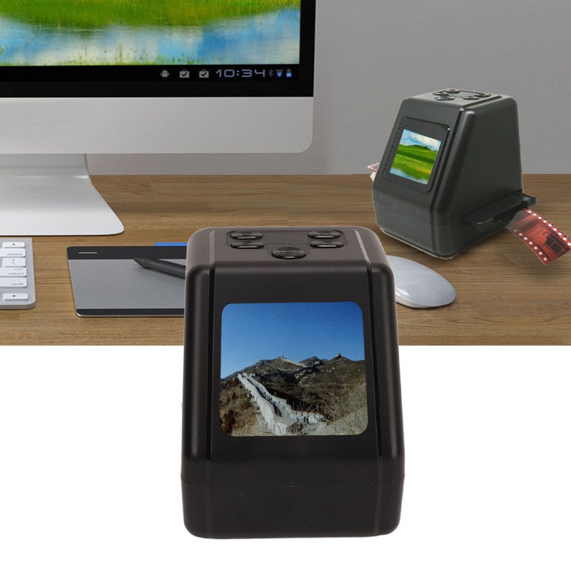 Film Scanner: 22MP Resolution High Fidelity Image Slide Scanner - Fast Scanning Negative Scanner for Old Film Digitization, Memory Restore - Image 4