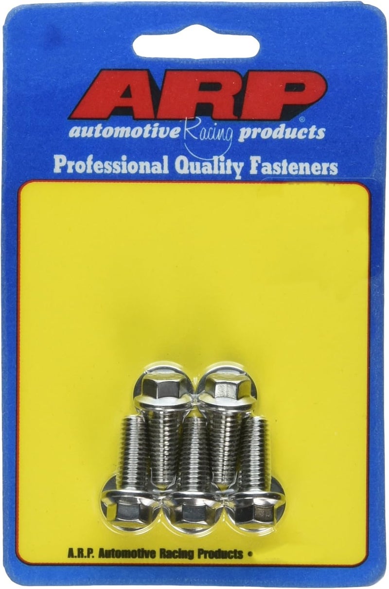 ARP 761-1001 (8mm x 1.25" x 20") 6-Point Stainless Steel Bolt Kit - 5 Piece - Image 1