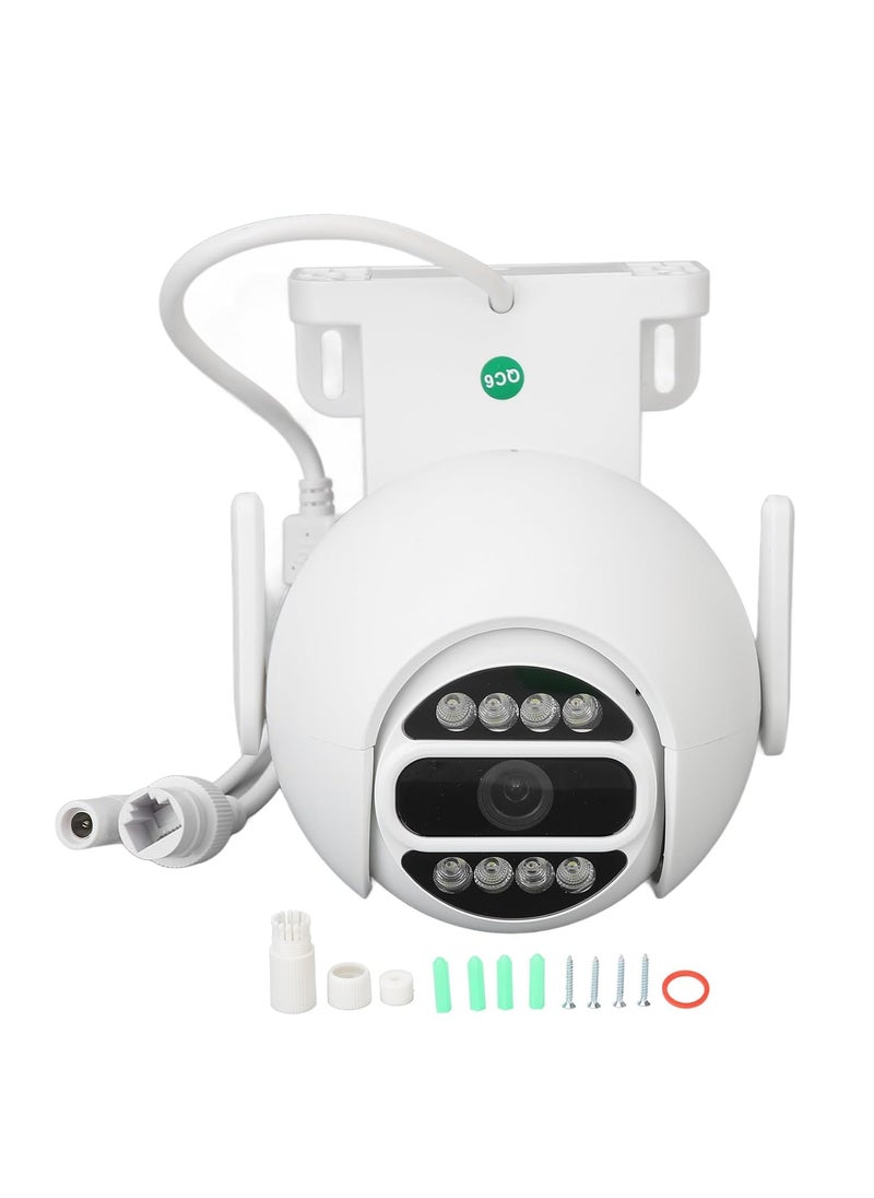 Ramex Hanutech Smart IP 3MP 4G Outdoor PT Camera with Motion Detection and Siren | 256GB TF Card Supported | IP66 Smart 360° Outdoor Security CCTV Camera | Colour Night Vision | 2 Way Talk- 1 Year Warranty  - Image 2