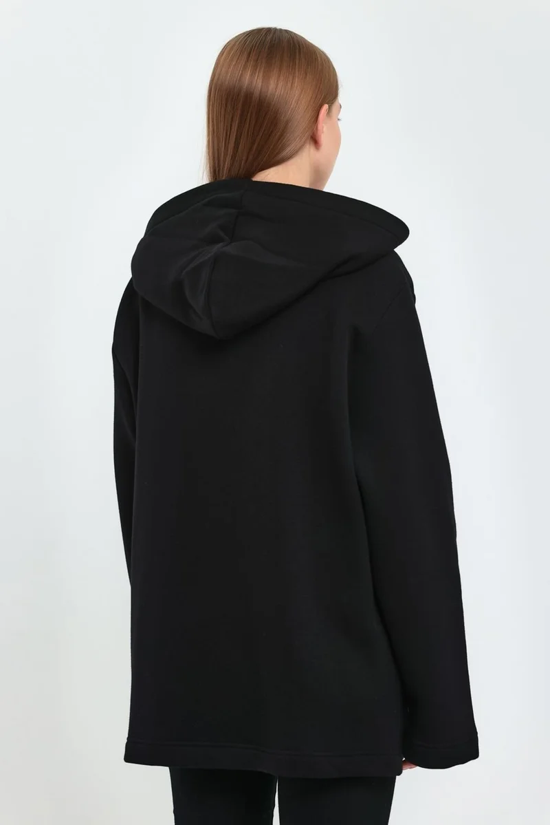 الكسندر جاردي Hooded Oversize Cardigan (E22-60700)