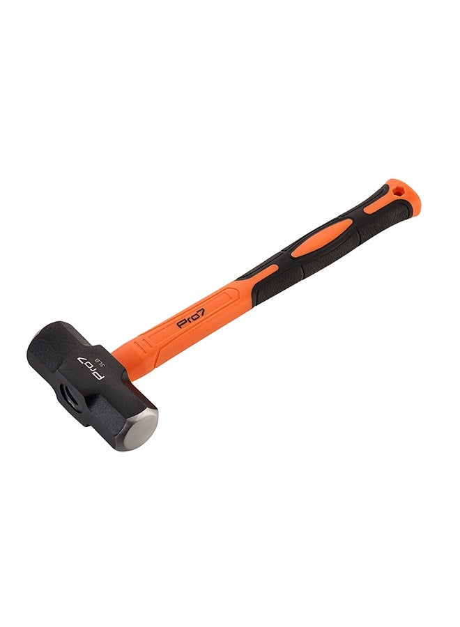 LAWAZIM Pro7 Engineer Hammer with Fiber Handle - 3lb - Club Hammer with Non-Slip Shock-Absorbing Handle - for Precision Striking Metalworking Construction Blacksmithing and Industrial Applications - Image 1