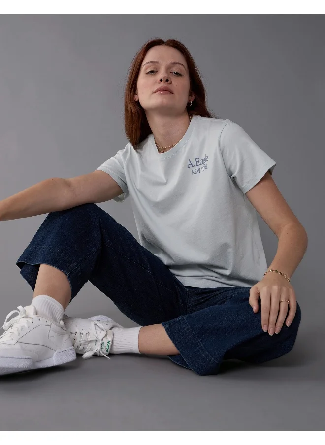 American Eagle AE Branded Graphic T-Shirt