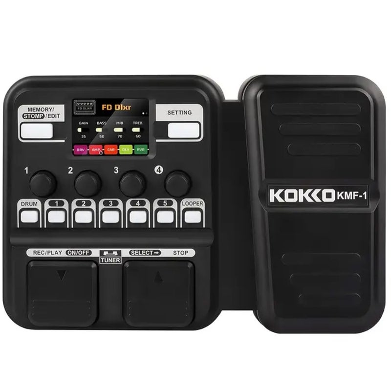 KOKKO KMF-1 Kokko Multi Effects Guitar Pedal User Manual - 3 Years Warranty - Image 1