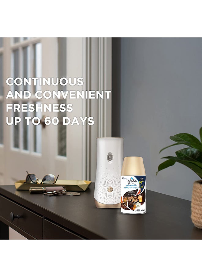 Automatic Refill Air Freshener With Elegant Amber And Oud Scent 2 x 269ml