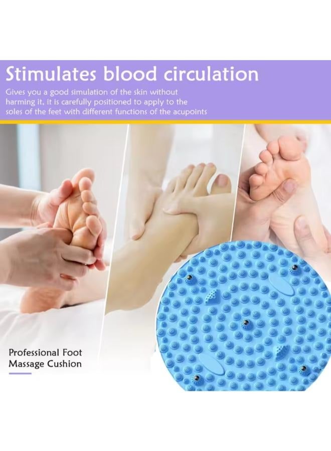 Massage Mat Acupressure Foot Mat Reflexology Walking Plate Magnetic Therapy Acupressure Disc Pressure Point Pads Board - Image 5
