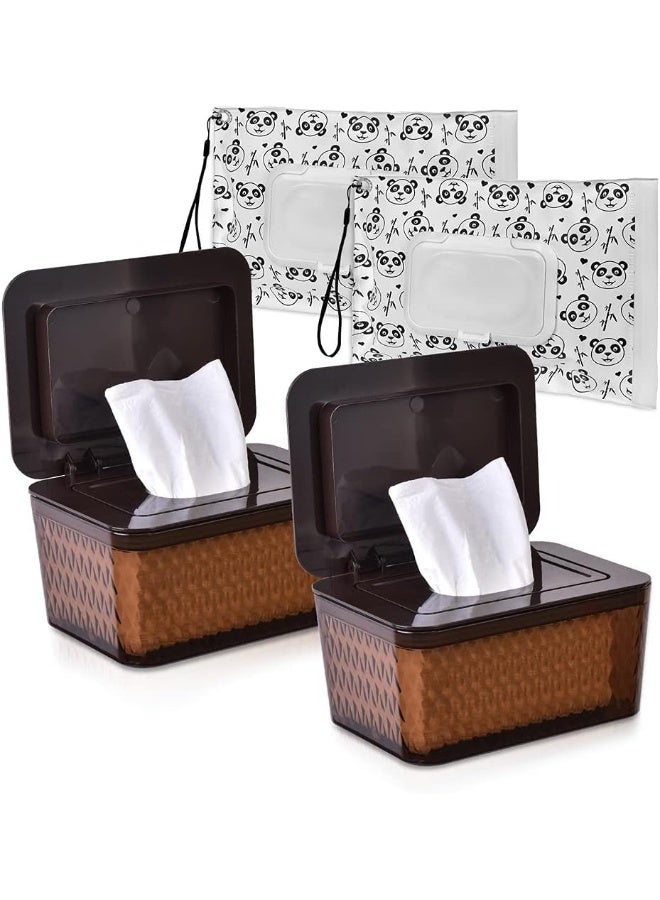 Umtiti Wipes Dispenser & Wipes Pouch/Tissue Bag - Image 1