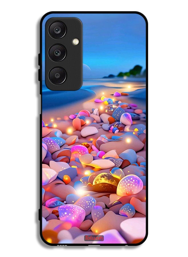 Tolwak Samsung Galaxy A25 5G Protective Case Cover Stones Art - Image 1