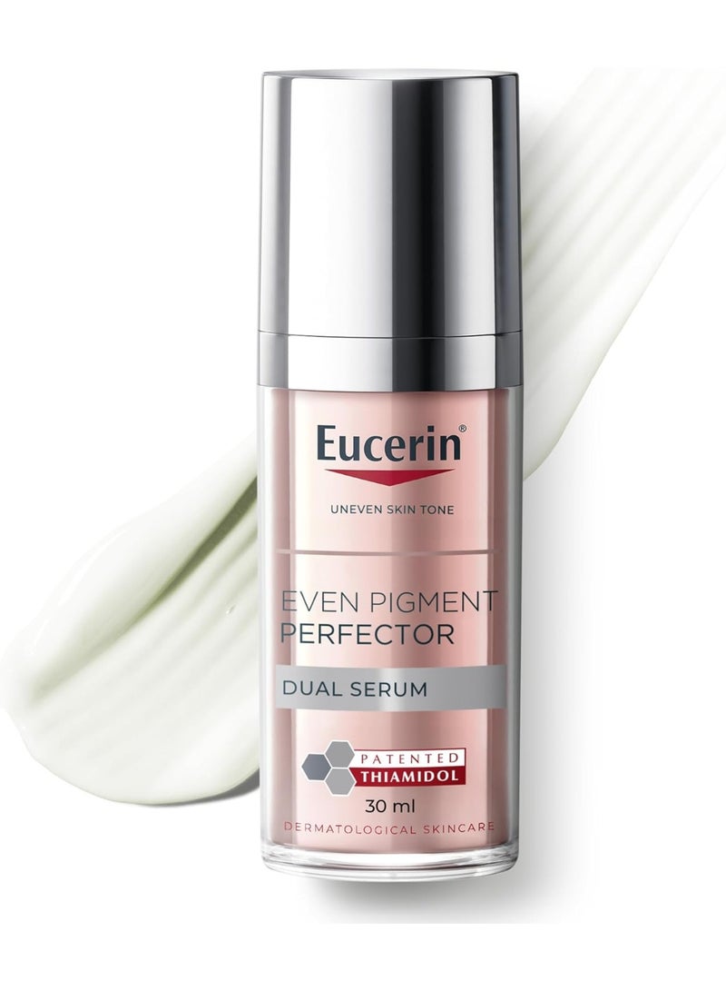 Eucerin Even Pigment Perfector Dual Face Serum Cream, Reduces Pigment Spots, Plumps up Wrinkles, Refines Skin Texture, Suitable for All Skin Types, 30ml - Image 4