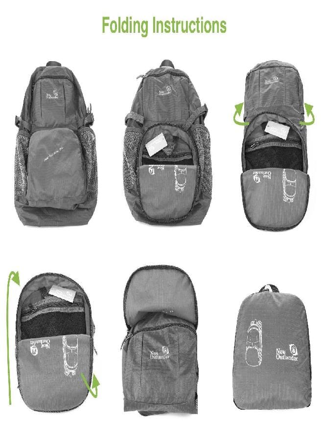 Generic Outlander Packable Lightweight Travel Hiking Backpack Daypack  - Image 5