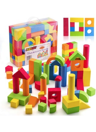 Foam Building Blocks For Kids 108 Piece Eva Foam Blocks For Toddlers Large, Soft, Stackable Toddler Blocks Soft Blocks Preschool Toys Stem Gifts For Boys & Girls 3 5 4 8 Years Old - pzsku/ZB49BDFBB1164AD3C65D7Z/45/_/1724129462/56771dc7-453c-4d48-b1cc-99e4f00005eb