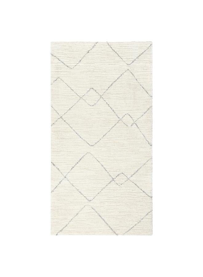 زبون سجادة، وبر قصير، بيج، 80×150 سم - Image 1